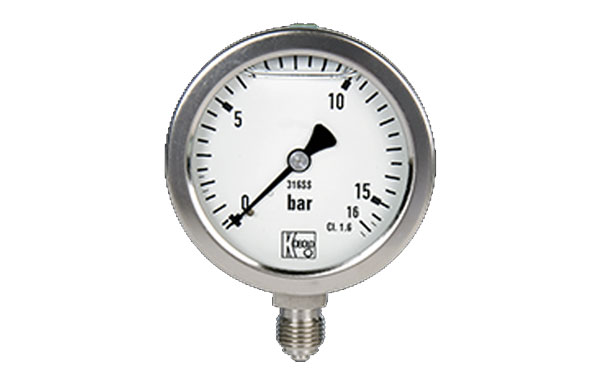 科宝MAN-R全不锈钢压力表 科宝MAN-R全不锈钢压力表